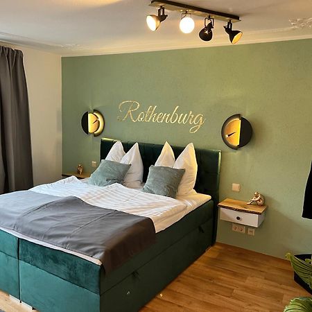 #Stadtspeicher - Gruener Stern Das Apartment Mitten In Der Altstadt 로텐부르크 옵 데어타우버 외부 사진