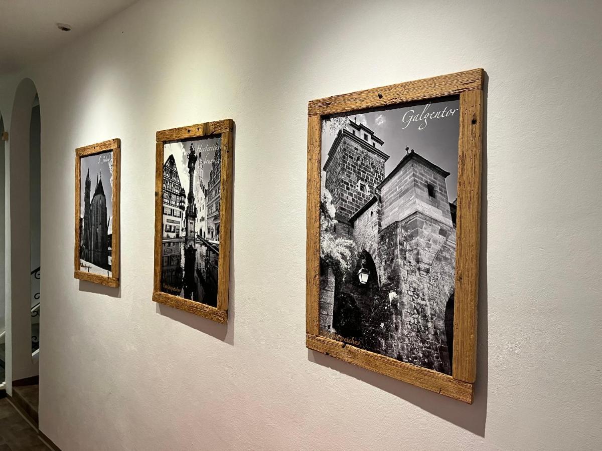 #Stadtspeicher - Gruener Stern Das Apartment Mitten In Der Altstadt 로텐부르크 옵 데어타우버 외부 사진