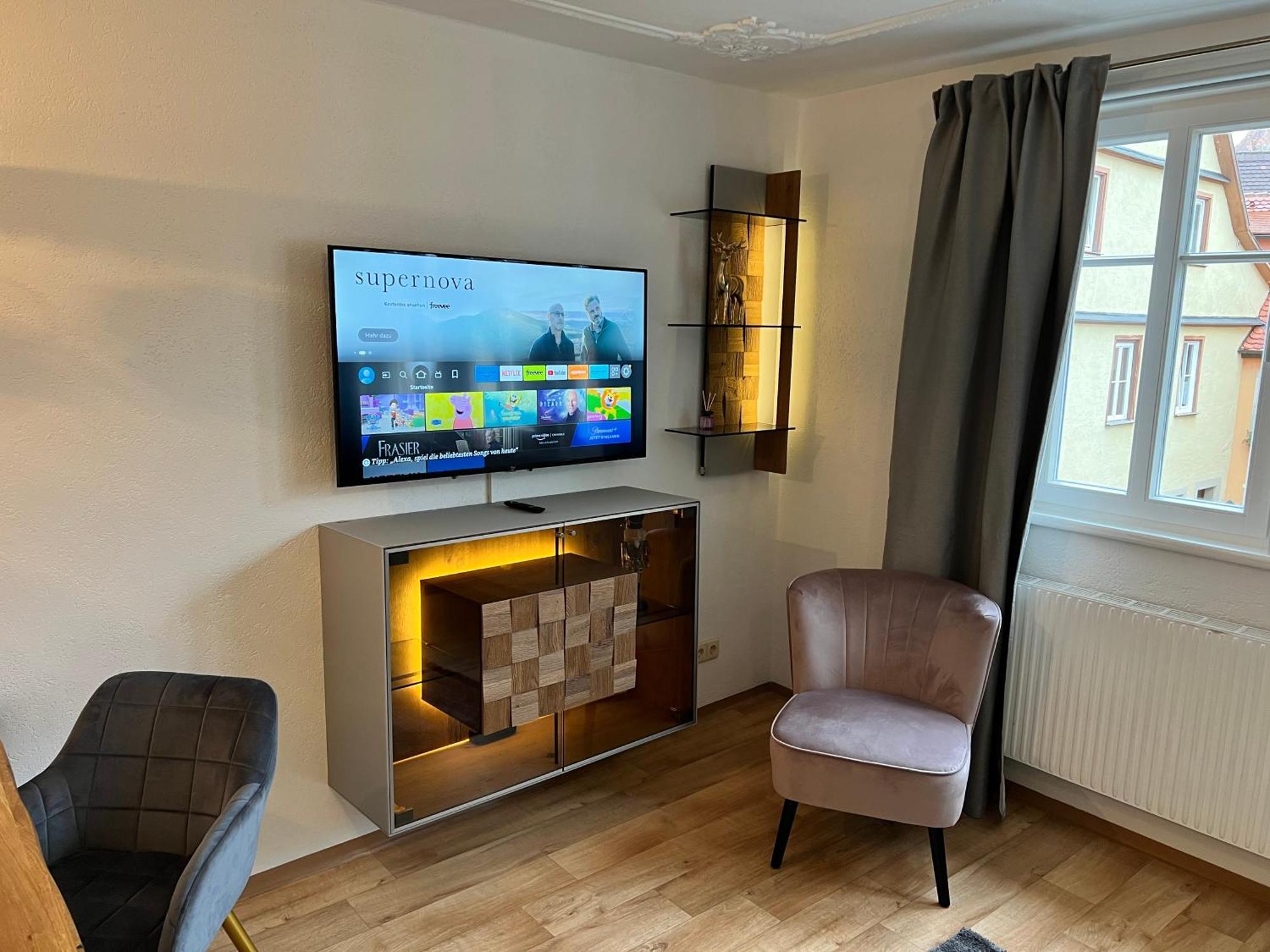 #Stadtspeicher - Gruener Stern Das Apartment Mitten In Der Altstadt 로텐부르크 옵 데어타우버 외부 사진