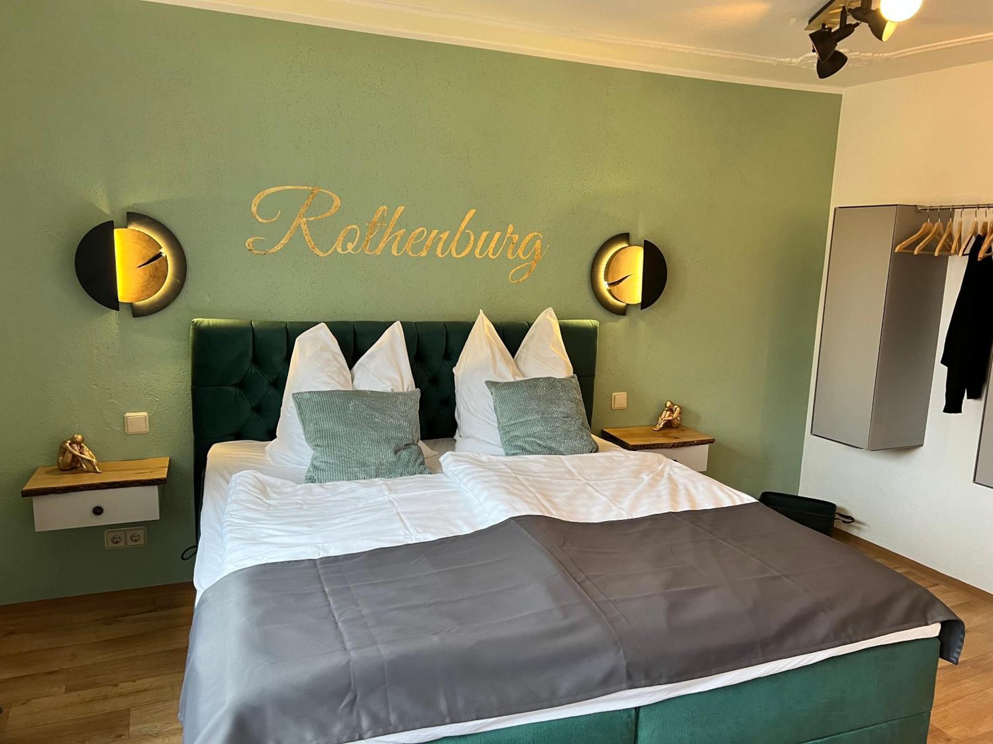 #Stadtspeicher - Gruener Stern Das Apartment Mitten In Der Altstadt 로텐부르크 옵 데어타우버 외부 사진