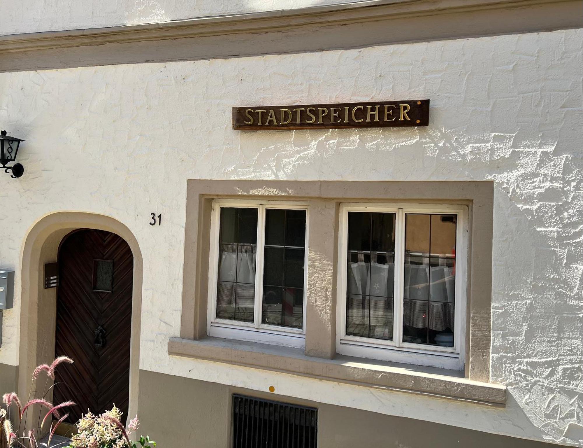 #Stadtspeicher - Gruener Stern Das Apartment Mitten In Der Altstadt 로텐부르크 옵 데어타우버 외부 사진